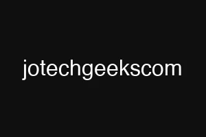 jotechgeekscom