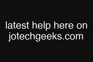 latest help here on jotechgeeks.com